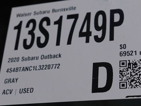 Used 2020 Subaru Outback Limited w/ Popular Package #2 image 32