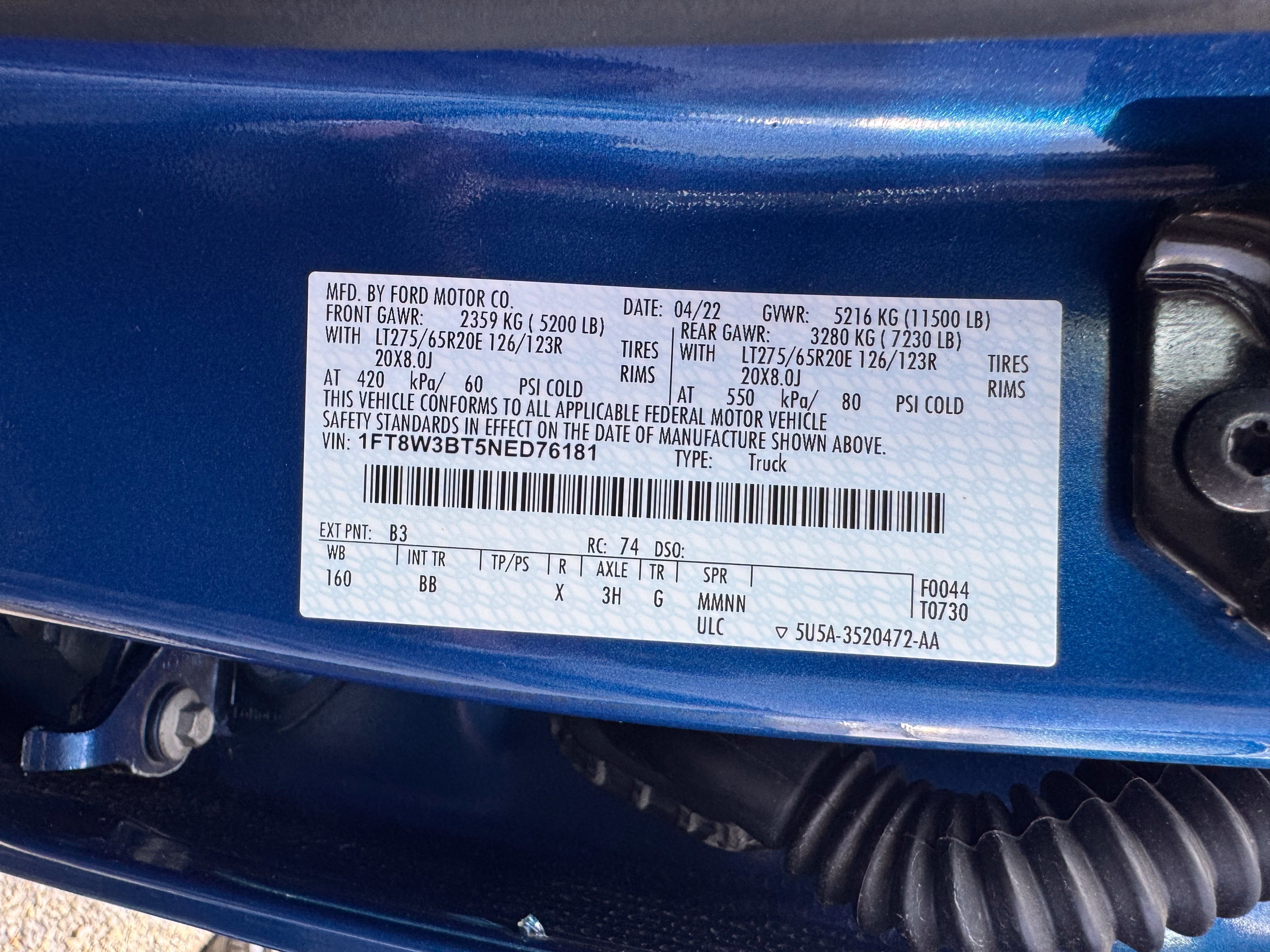 Used 2022 Ford F350 Platinum AWD/4WD image 75