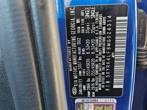 Used 2021 Kia Sorento SX image 10