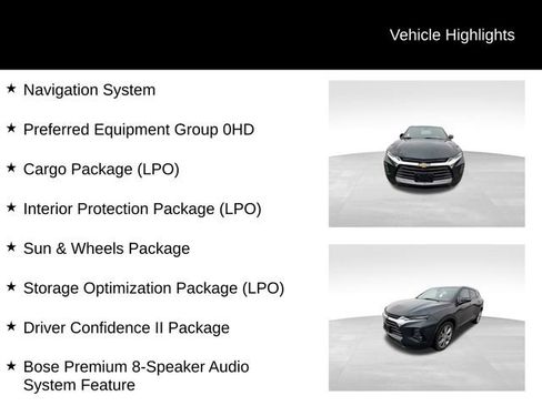 Certified 2019 Chevrolet Blazer Premier w/ Sun and Wheels Package FWD image 13