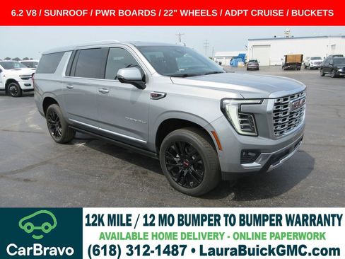 Certified 2025 GMC Yukon XL Denali w/ Sun & Power Step Package AWD/4WD image 1