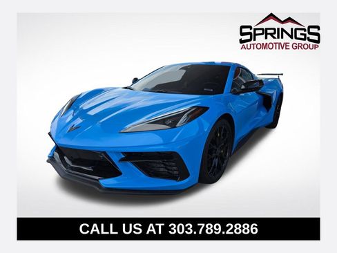 Used 2023 Chevrolet Corvette Stingray Preferred Cpe w/ Z51 Performance Package RWD image 1