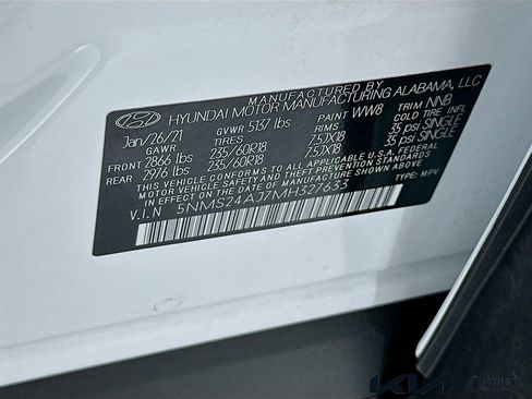 Used 2021 Hyundai Santa Fe SEL FWD image 29