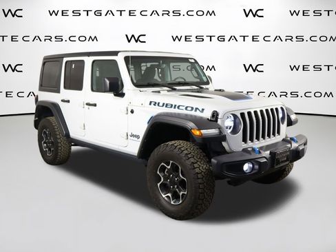Used 2023 Jeep Wrangler Unlimited Rubicon 4xe w/ Cold Weather Group AWD/4WD image 44
