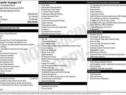 Used 2021 Chrysler Voyager LX FWD image 2