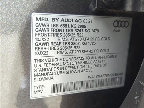 Used 2021 Audi Q7 3.0T Prestige w/ Prestige Package AWD/4WD image 28