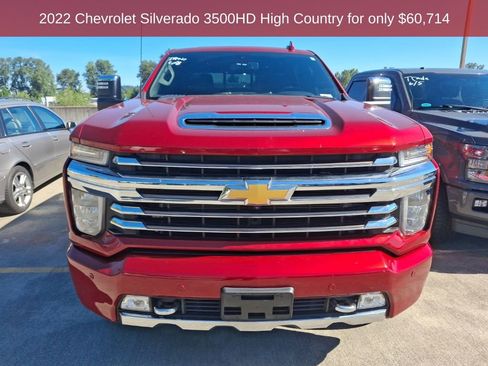 Used 2022 Chevrolet Silverado 3500 High Country w/ Safety Package II AWD/4WD image 3