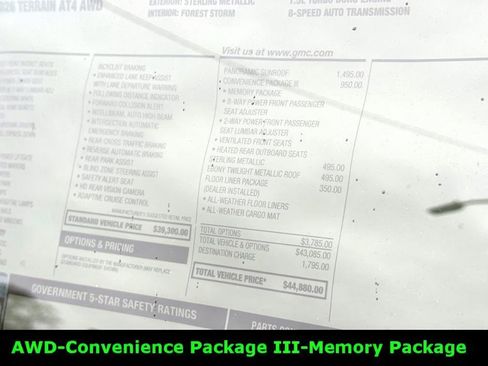 New 2026 GMC Terrain AT4 w/ Convenience Package III image 6