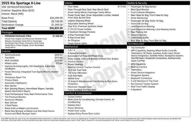 Certified 2025 Kia Sportage X-Line w/ Premium Package AWD/4WD image 18