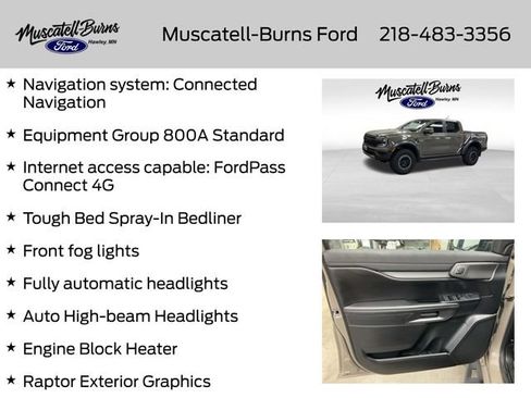 Used 2025 Ford Ranger Raptor AWD/4WD image 7