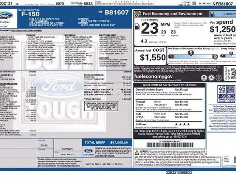 Certified 2022 Ford F150 Lariat AWD/4WD image 8