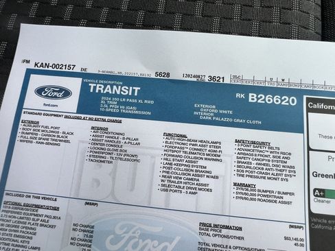 Used 2024 Ford Transit 350 XL RWD image 79