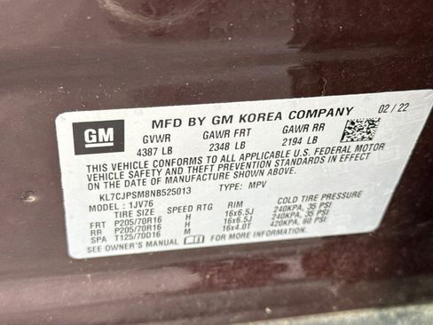 Certified 2022 Chevrolet Trax LT w/ LT Convenience Package image 32