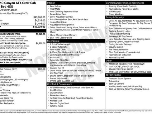Used 2023 GMC Canyon AT4 w/ AT4 Premium Package AWD/4WD image 7