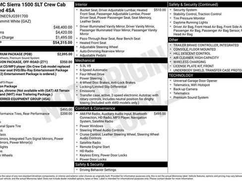 Used 2018 GMC Sierra 1500 SLT w/ SLT Premium Package image 7