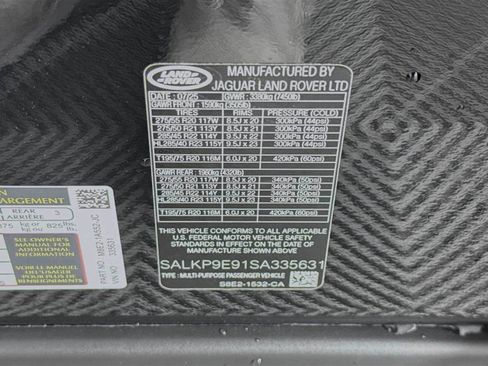 New 2025 Land Rover Range Rover SE image 31