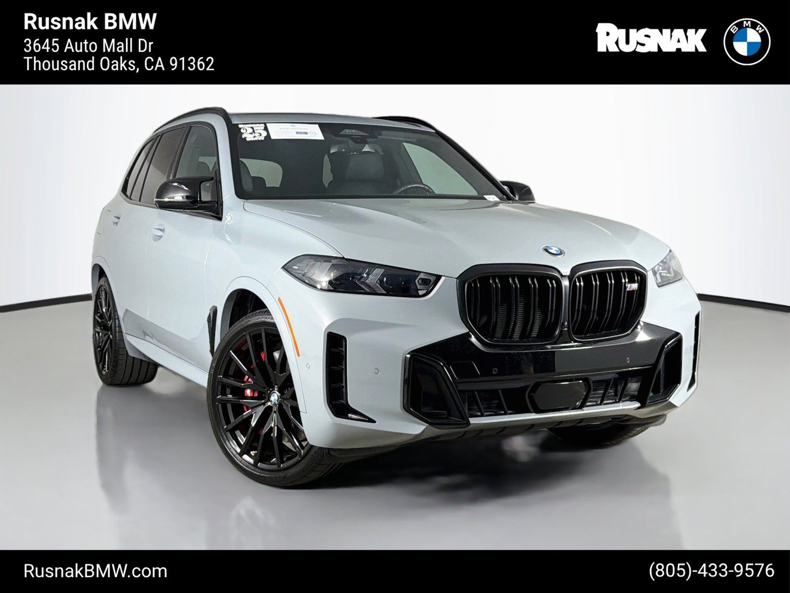 Certified 2025 BMW X5 M60i w/ Climate Comfort Package AWD/4WD image 1
