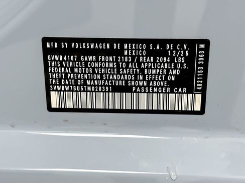 New 2026 Volkswagen Jetta Sport FWD image 23