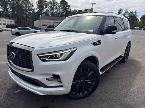 Used 2021 INFINITI QX80 Premium Select w/ Cargo Package image 2