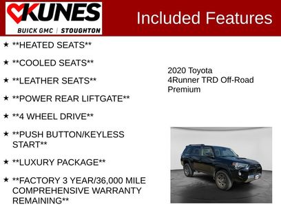 Used 2020 Toyota 4Runner TRD Off-Road Premium w/ Moonroof Package