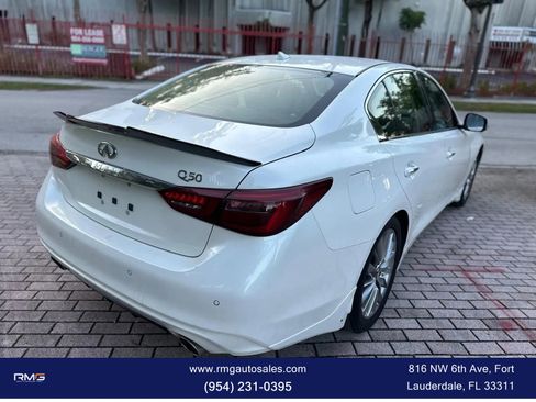 Used 2022 INFINITI Q50 Luxe w/ Cargo Package image 6