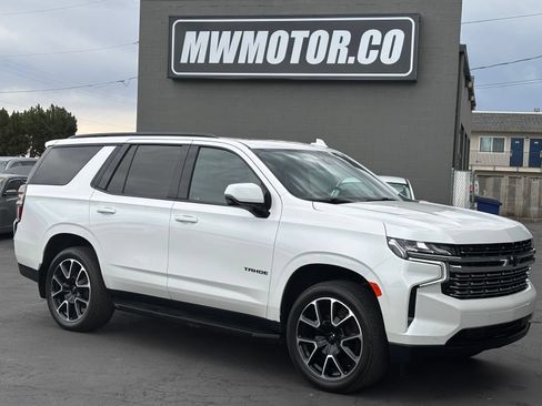 Used 2021 Chevrolet Tahoe RST w/ Luxury Package AWD/4WD image 1