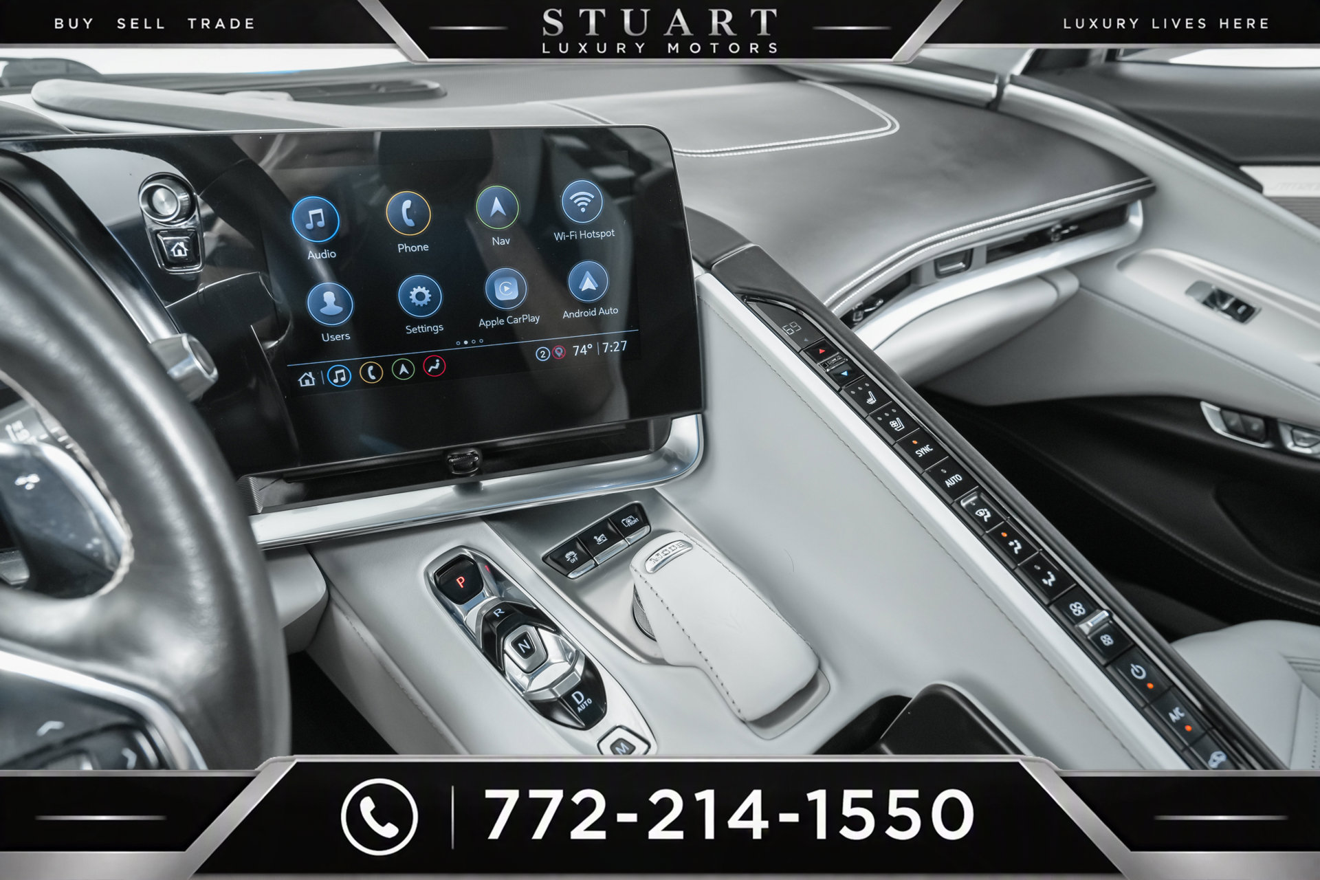 Used 2021 Chevrolet Corvette Stingray Premium Cpe w/ Z51 Performance Package RWD image 19