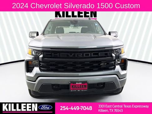 Used 2024 Chevrolet Silverado 1500 Custom w/ LPO, Dark Essentials Package image 2