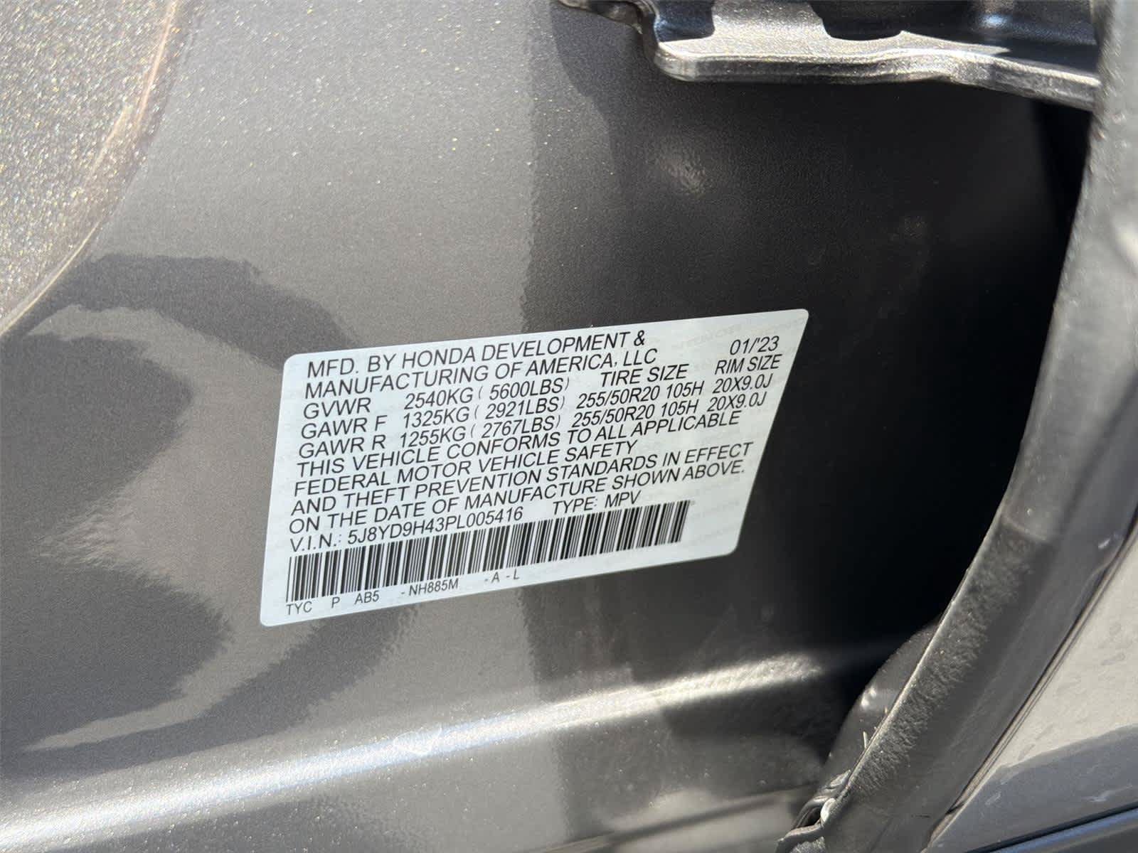 Certified 2023 Acura MDX w/ Technology Package FWD image 23