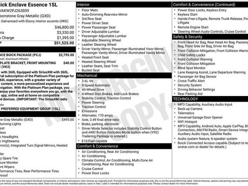 Used 2023 Buick Enclave Essence w/ Experience Buick Package AWD/4WD image 3