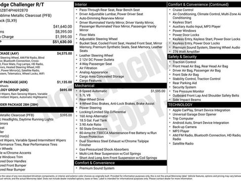 Used 2023 Dodge Challenger R/T w/ Plus Package image 17