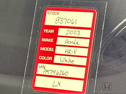 Certified 2023 Honda HR-V LX image 25