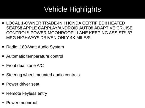 Certified 2025 Honda Accord SE image 34