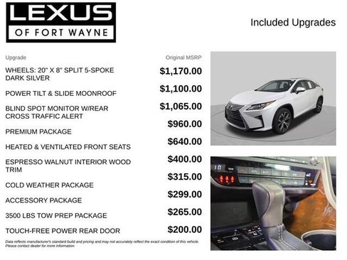 Used 2017 Lexus RX 350 AWD w/ Premium Package image 4