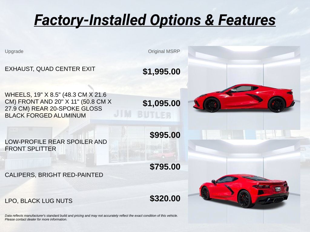 Used 2027 Chevrolet Corvette Stingray Coupe w/ 1LT RWD image 3