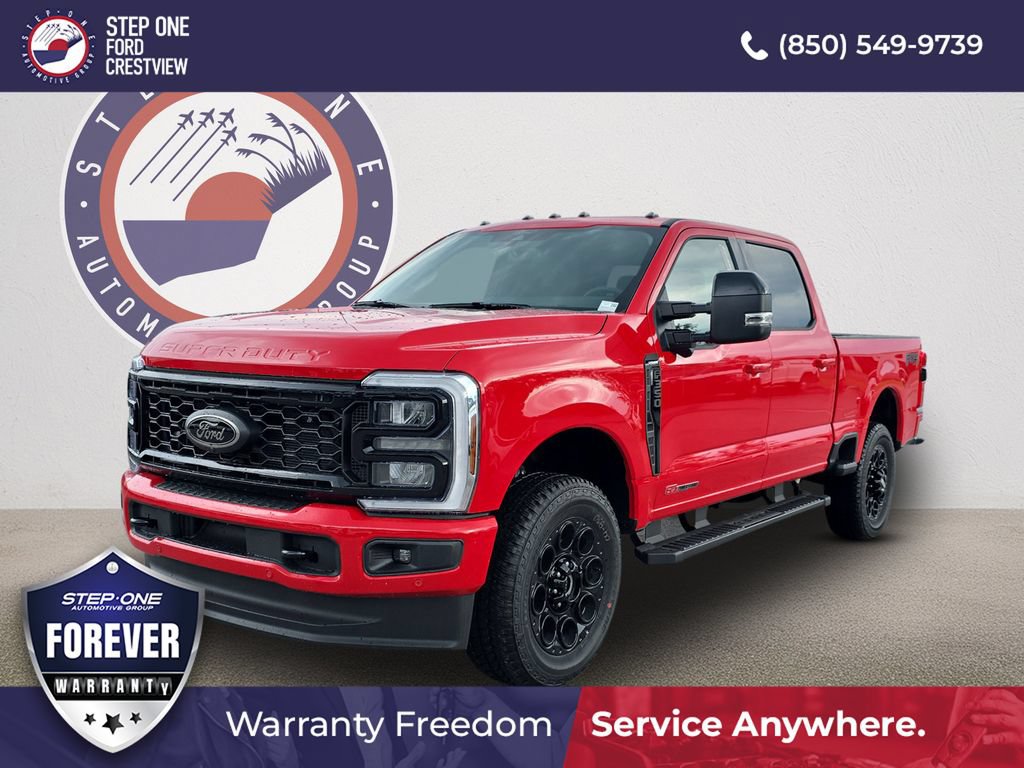 New 2026 Ford F350 Lariat w/ Black Appearance Package AWD/4WD 360° Tour
