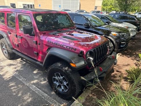 Used 2022 Jeep Wrangler Unlimited Rubicon w/ Steel Bumper Group AWD/4WD image 7