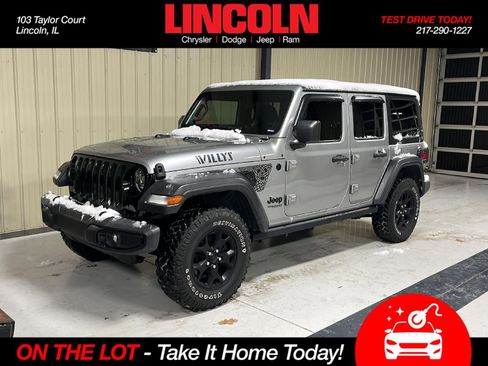 Used 2021 Jeep Wrangler Unlimited Sport image 1