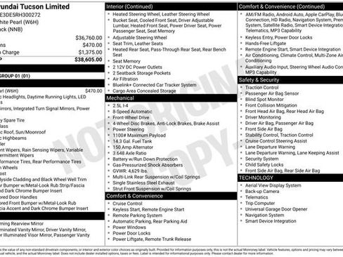 Used 2024 Hyundai Tucson Limited image 6