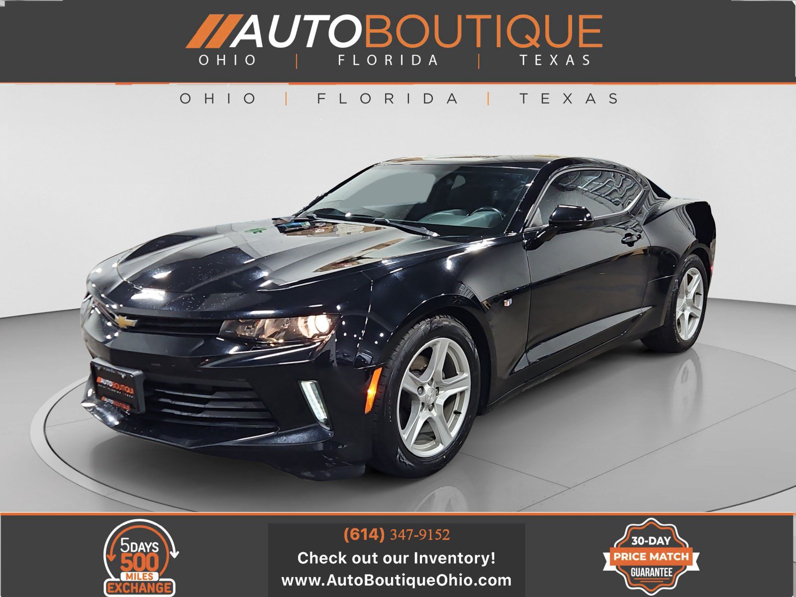 Used 2017 Chevrolet Camaro LT w/ Technology Package RWD image 1