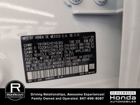Used 2026 Honda HR-V LX image 37