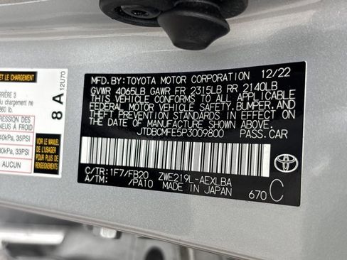 Used 2023 Toyota Corolla LE FWD image 27