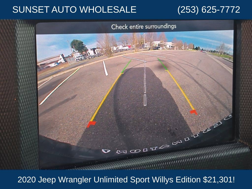 Used 2020 Jeep Wrangler Unlimited Sport AWD/4WD image 44
