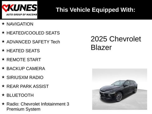 Used 2025 Chevrolet Blazer RS AWD/4WD image 4