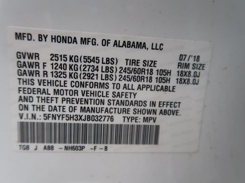 Used 2018 Honda Pilot EX image 18