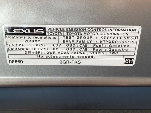 Used 2019 Lexus ES 350 F Sport FWD image 25