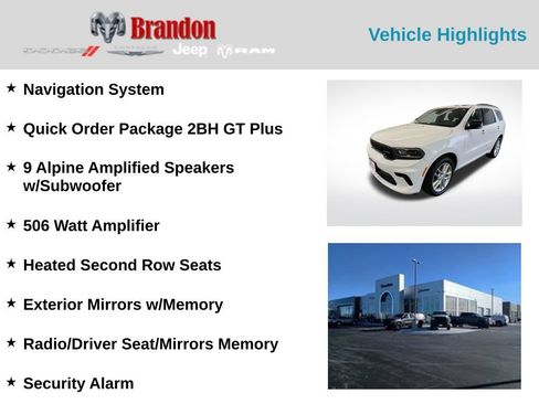 Used 2025 Dodge Durango GT AWD/4WD image 5
