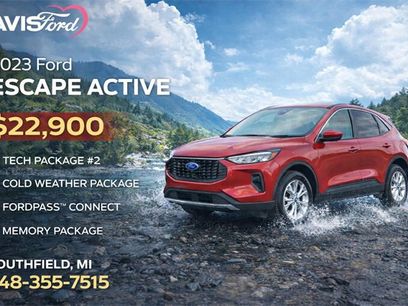 Certified 2023 Ford Escape Active w/ Tech Pack #2
