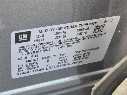 Used 2021 Chevrolet TrailBlazer ACTIV w/ Convenience Package FWD image 15