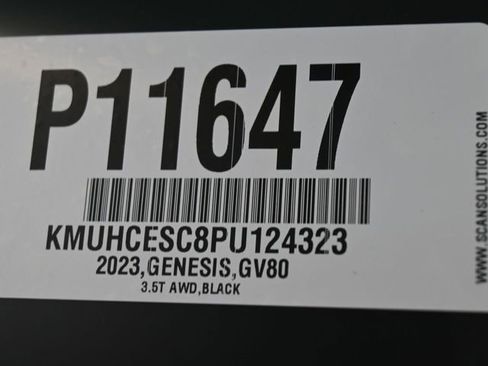 Used 2023 Genesis GV80 3.5T w/ Prestige Package AWD/4WD image 34